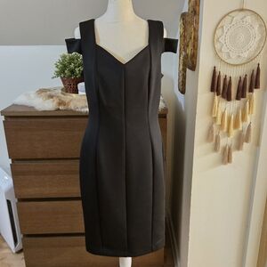 Calvin Klein black scuba dress